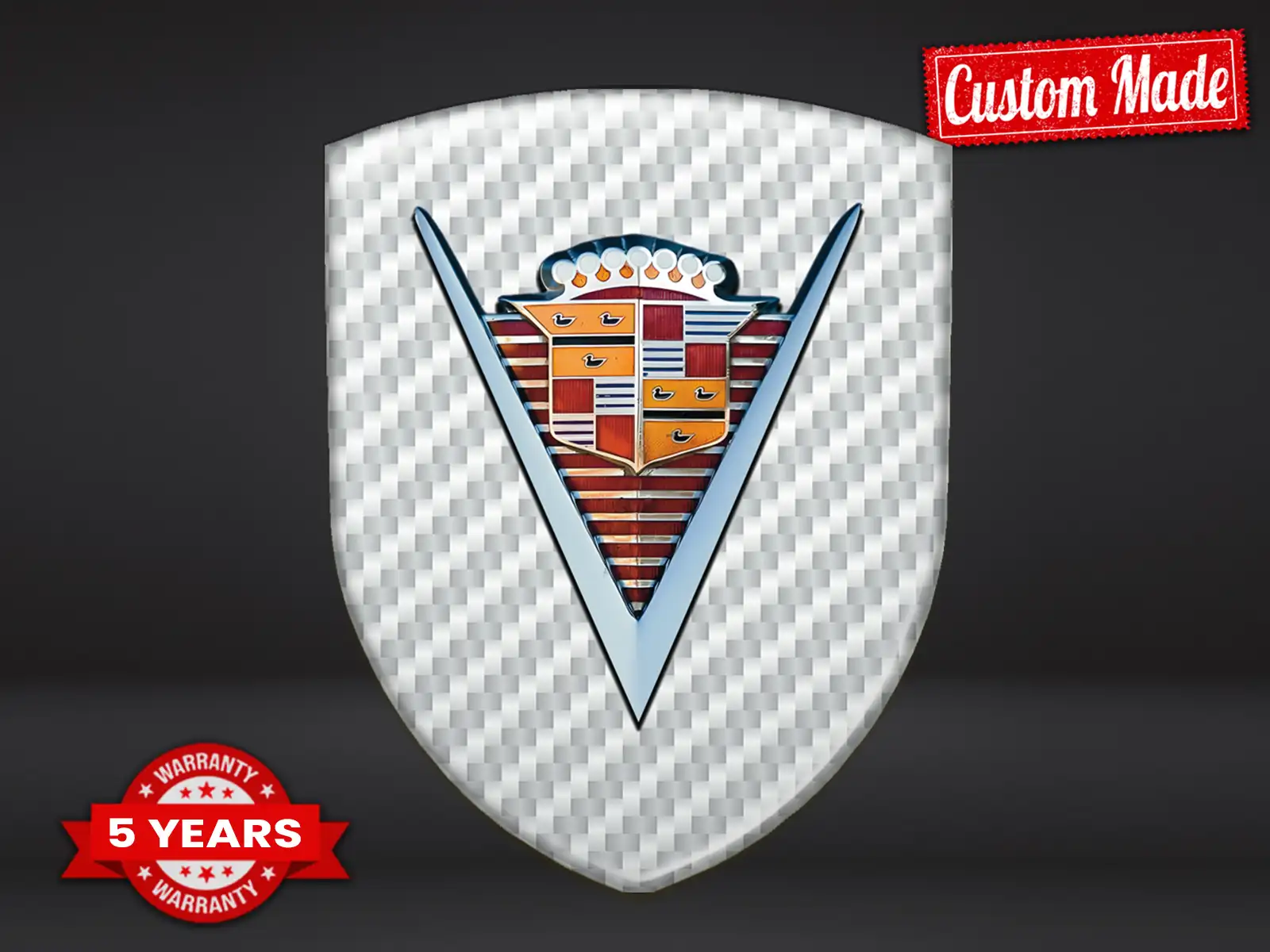 Cadillac Autoaufkleber Selbstklebend Premium Edle Domes